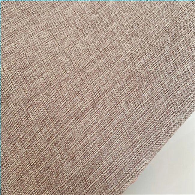 Tear-Resistant Design Modern 100% Polyester Linen Sofa Upholstery Fabric For Sofas