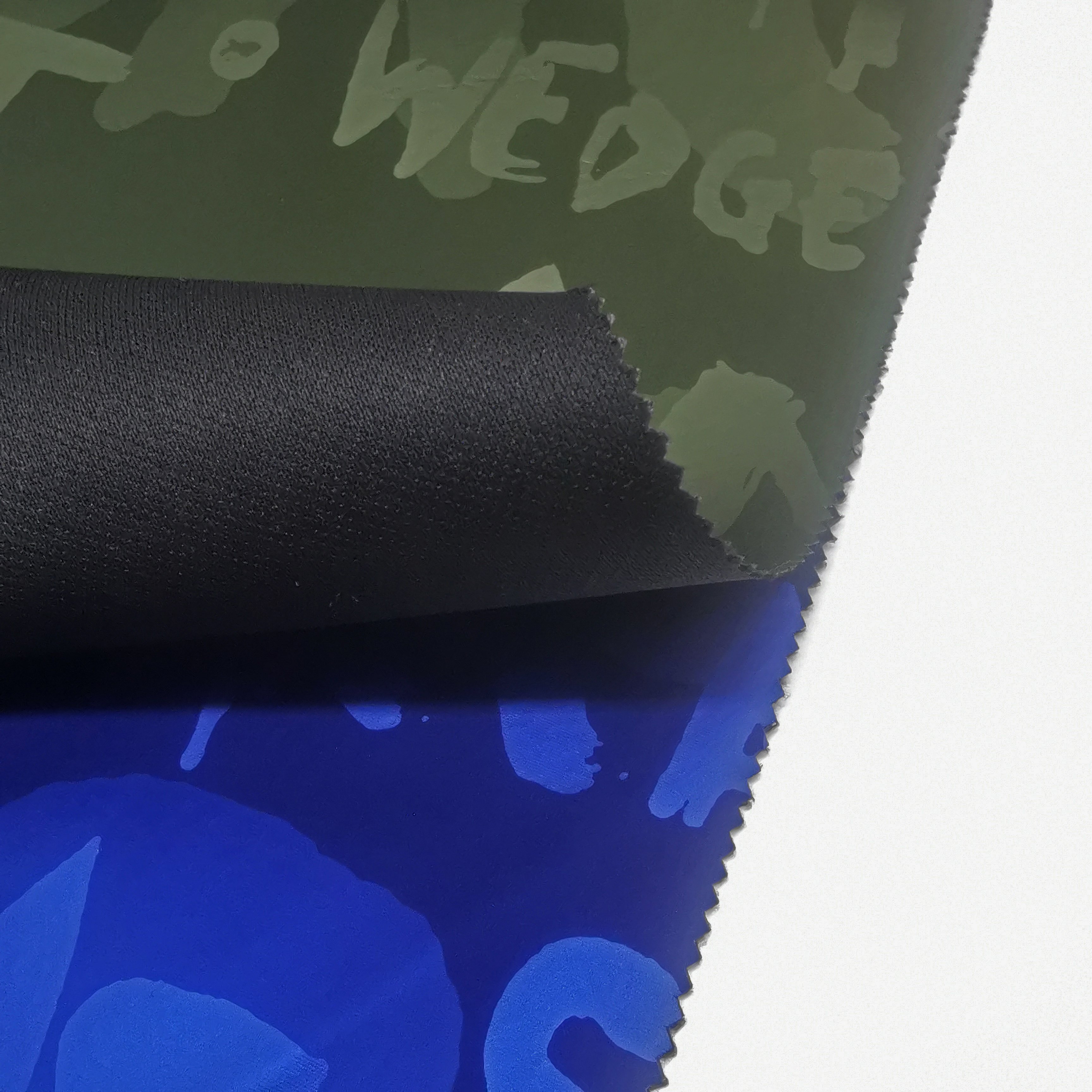 High quality waterproof Composite knitted fabric printed fabric for Down Jackets