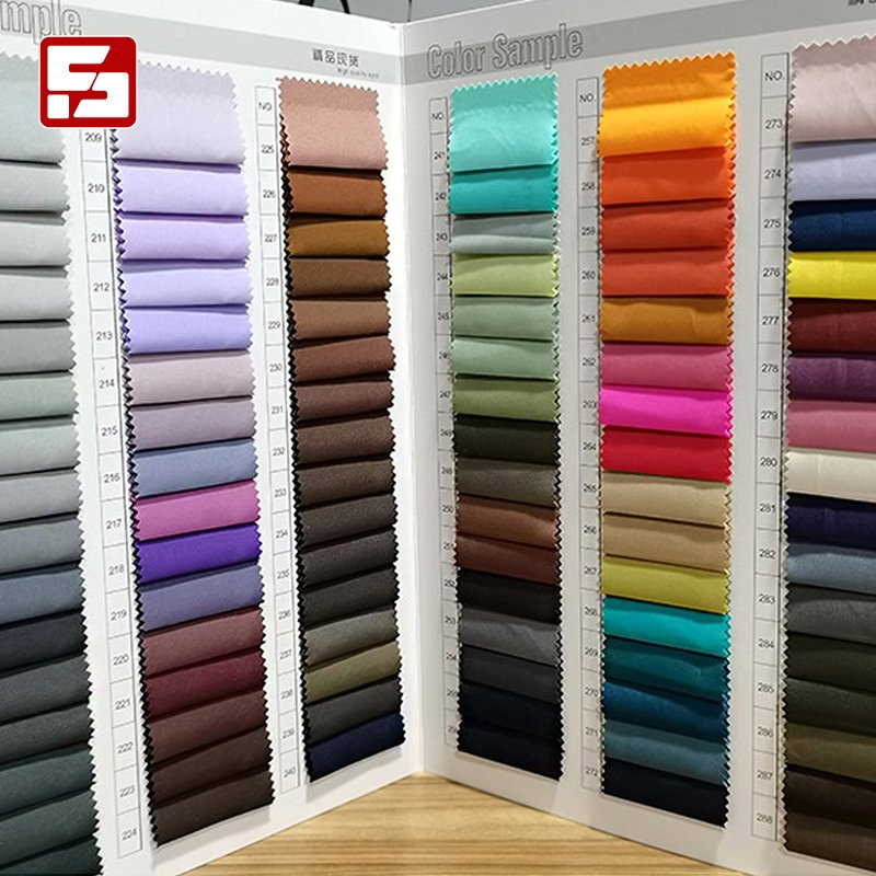 300T pongee fabric 100% polyester plain woven fabric 50D pongee lining fabric
