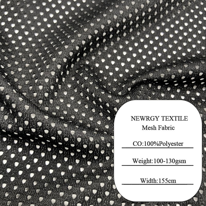 100% poly warp knit 11*1 elastic mesh fabric quick dry polyester sport mesh fabric for sublimation sportswear fabric for pockets