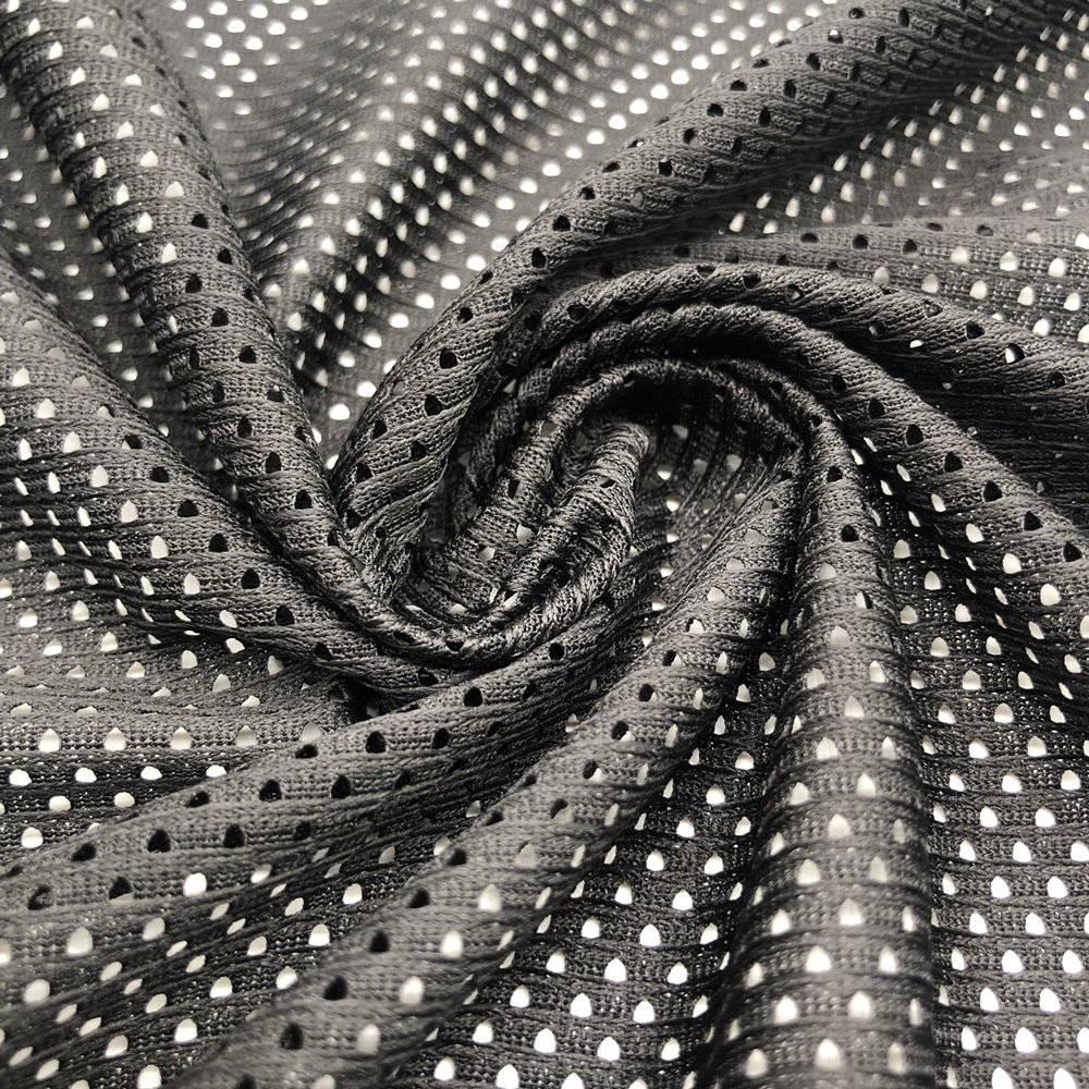 100% poly warp knit 11*1 elastic mesh fabric quick dry polyester sport mesh fabric for sublimation sportswear fabric for pockets