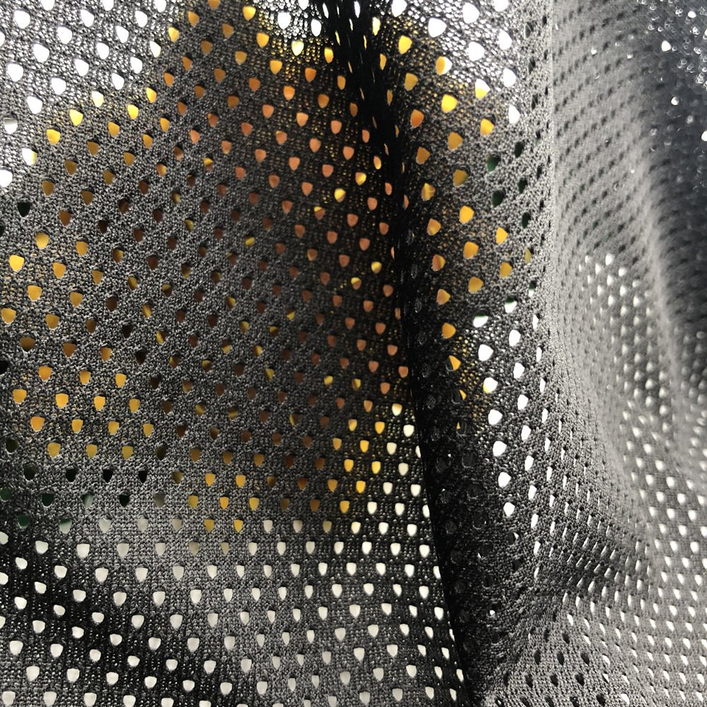100% poly warp knit 11*1 elastic mesh fabric quick dry polyester sport mesh fabric for sublimation sportswear fabric for pockets