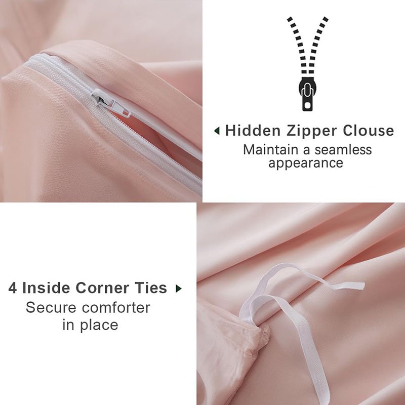 High Quality Organic Bamboo Queen Sheet Set Natural Soft bamboo Fabric Comforter Fitted Sheets Home Use Available King Twin