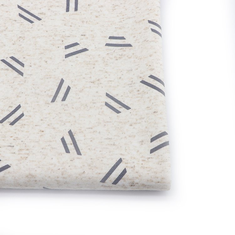Fashion online wholesale printed soft polyester spandex linen clothes fabric roll
