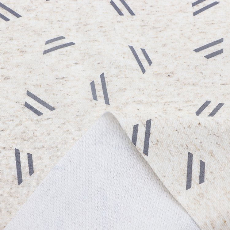 Fashion online wholesale printed soft polyester spandex linen clothes fabric roll