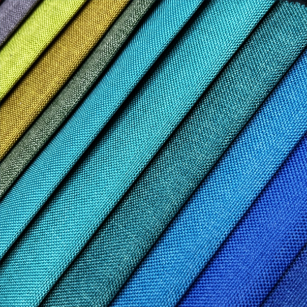 Home Textile 100% Polyester Linen Look Fabric Sofas With 100% Linen Upholstery Fabric