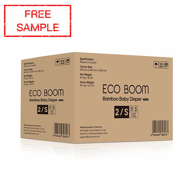 OEM ODM newborn diaper supplier ecological hypoallergenic compostable fiber eco leak guard