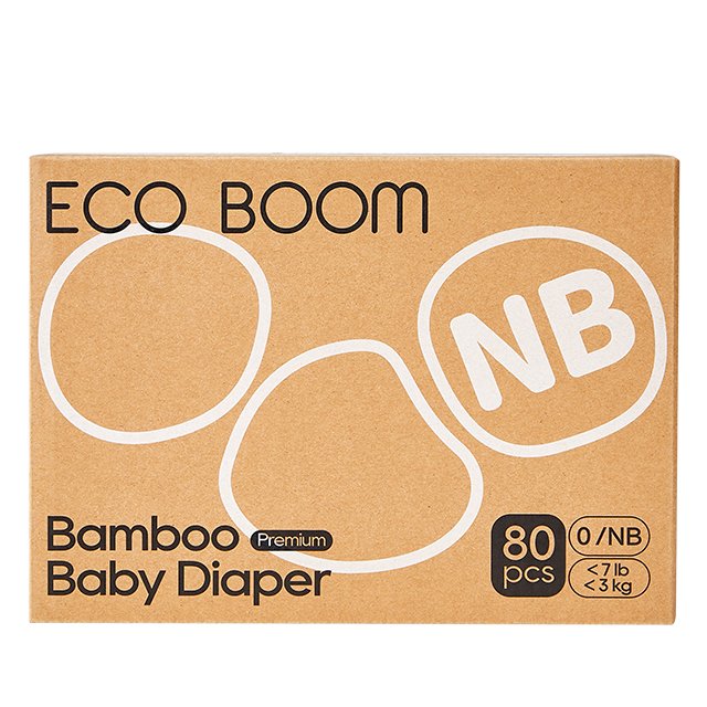 OEM ODM newborn diaper supplier ecological hypoallergenic compostable fiber eco leak guard