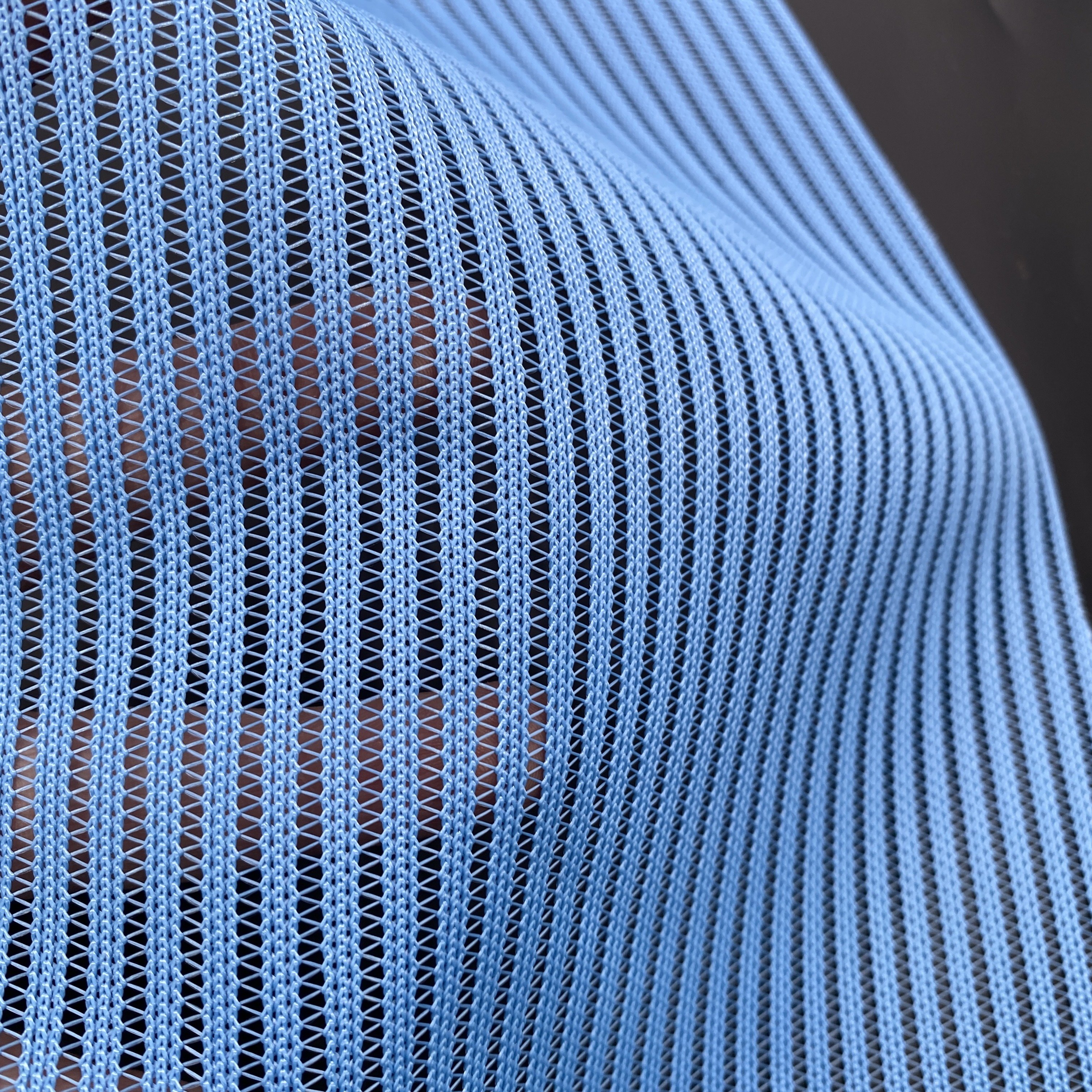 Strip 100% polyester mesh fabric for office chair, cradle, outdoor furniture