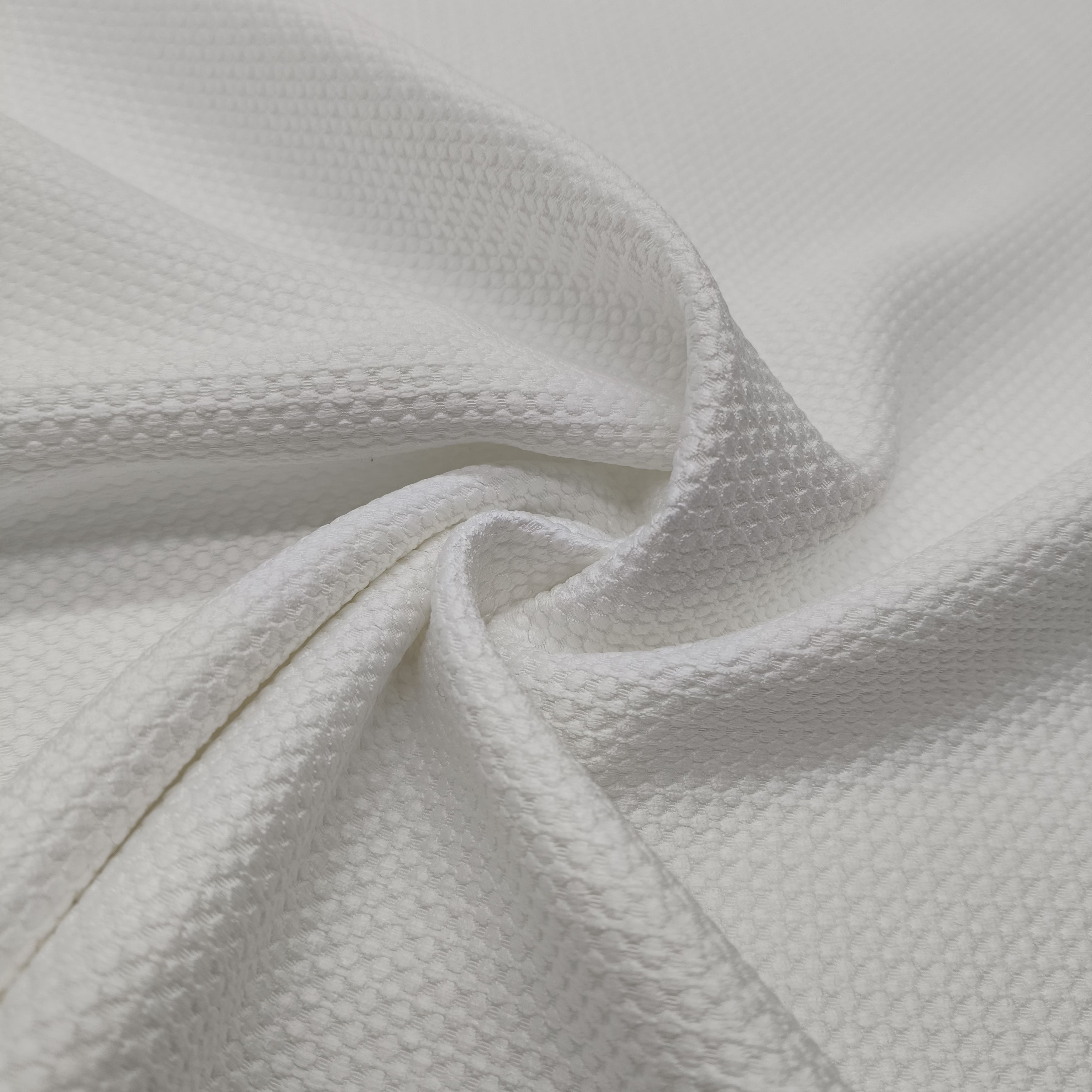 Low Price White Sofa Fabric Jacquard Medium Weight In Stock