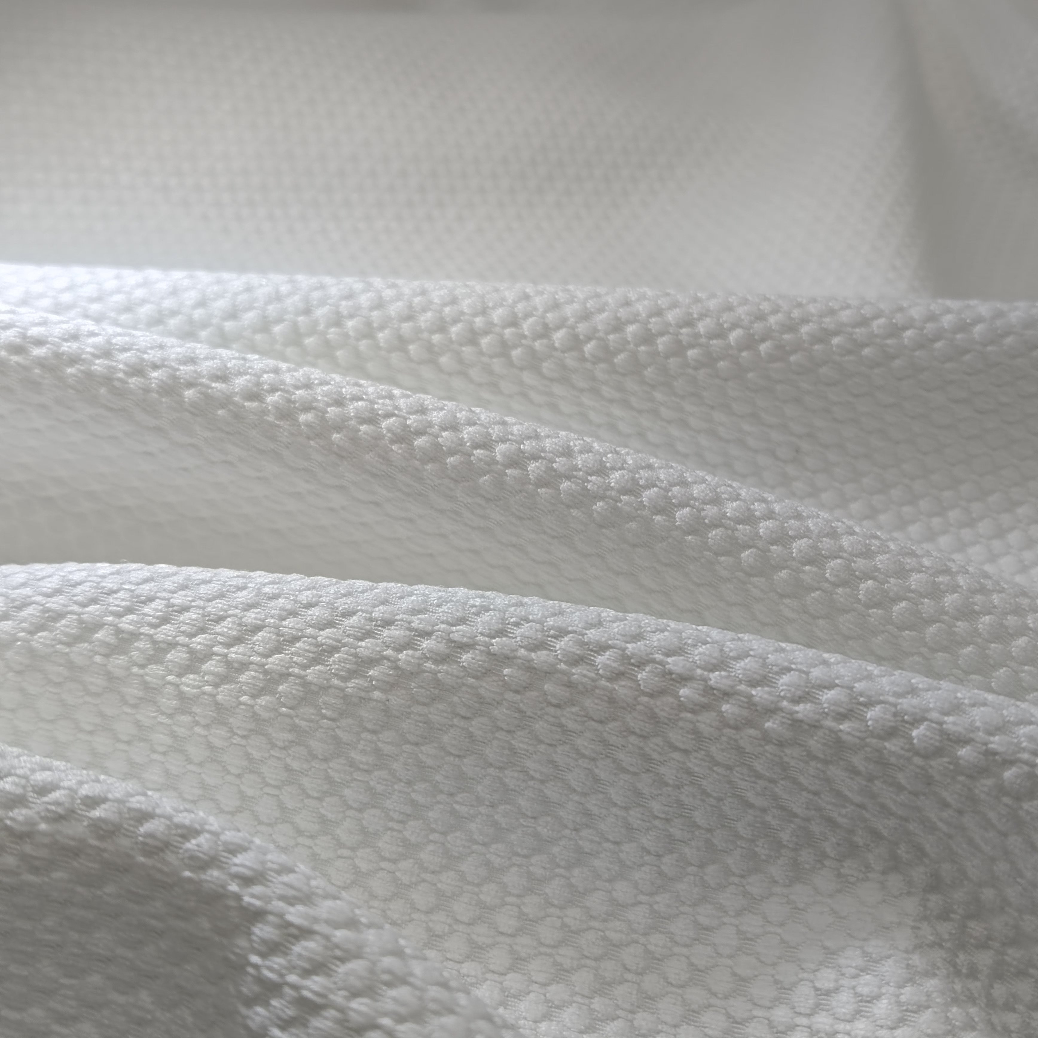 Low Price White Sofa Fabric Jacquard Medium Weight In Stock