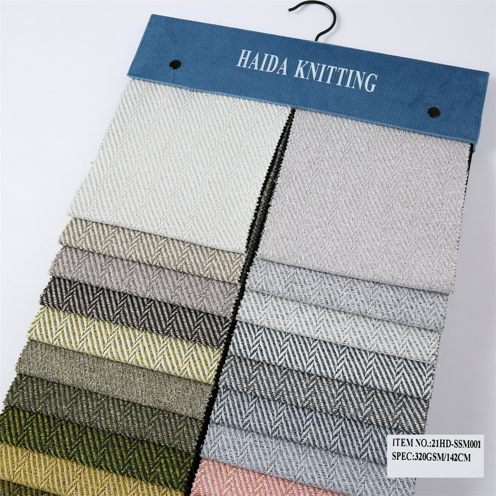 Wholesale Woven Linen Sofa Cushions fabric Upholstery Living Room Furniture Fabric Polyester Custom Sofa Linen Fabric