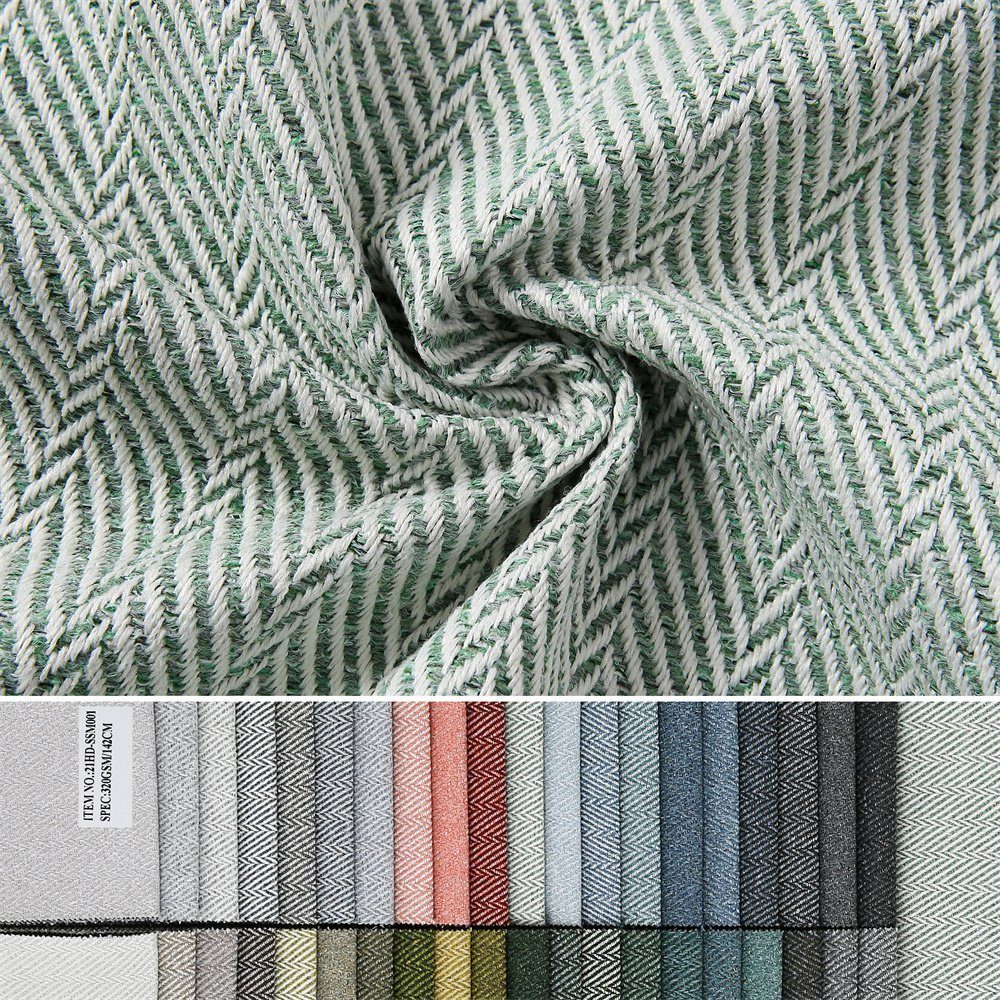 Wholesale Woven Linen Sofa Cushions fabric Upholstery Living Room Furniture Fabric Polyester Custom Sofa Linen Fabric