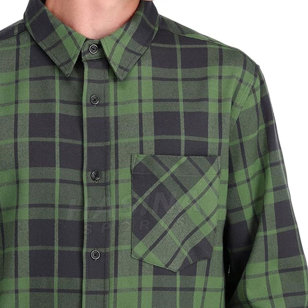 Best Material Men Flannel Shirts Soft Knitted Fabric with Quick Dry Feature and Printed Pattern for Adults Wear