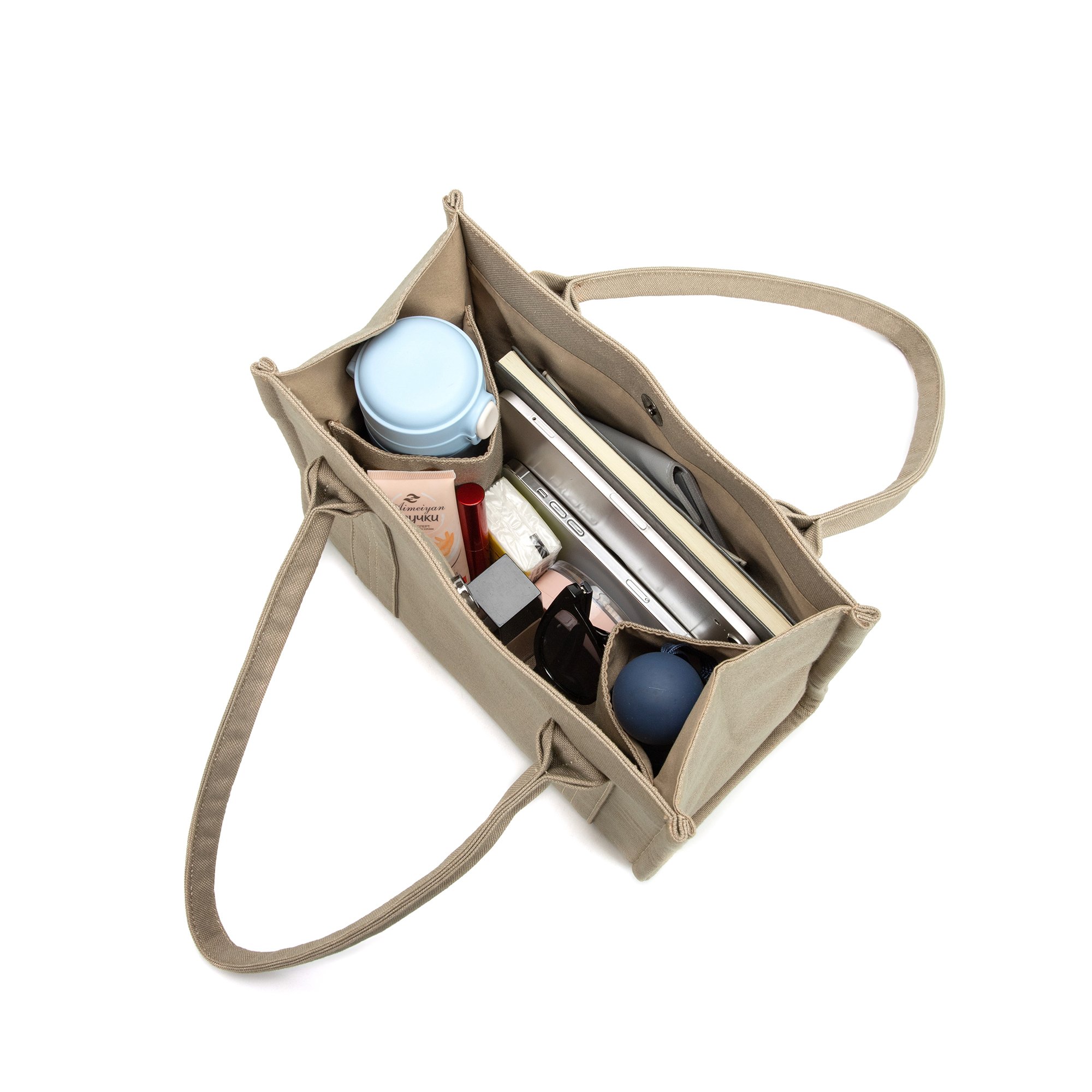Eco Friendly Natural Fabric Custom Logo Recycled Leisure Shoulder Bag Reusable Degradable Handbag Bamboo Fiber Tote Shopping