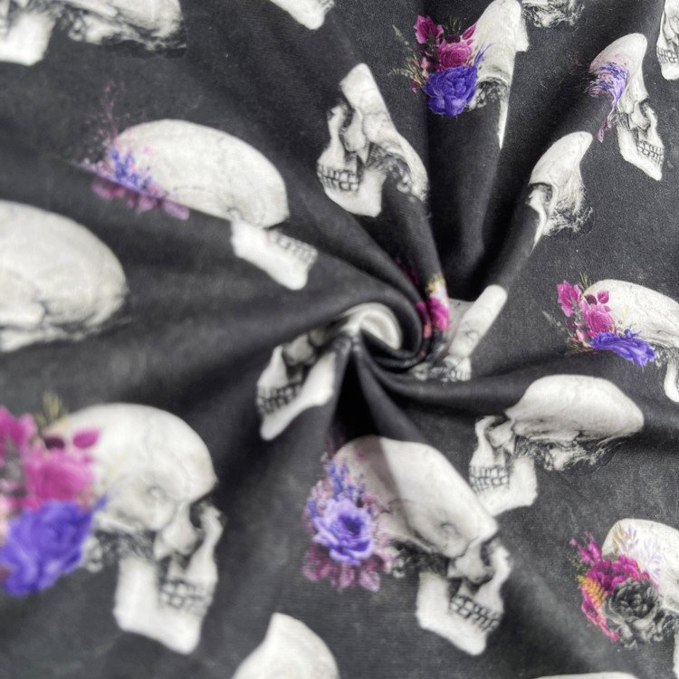 Professional Yard Custom Digital sublimation Printed DBP Double Brushed Polyester Fabric for Garment and Dress