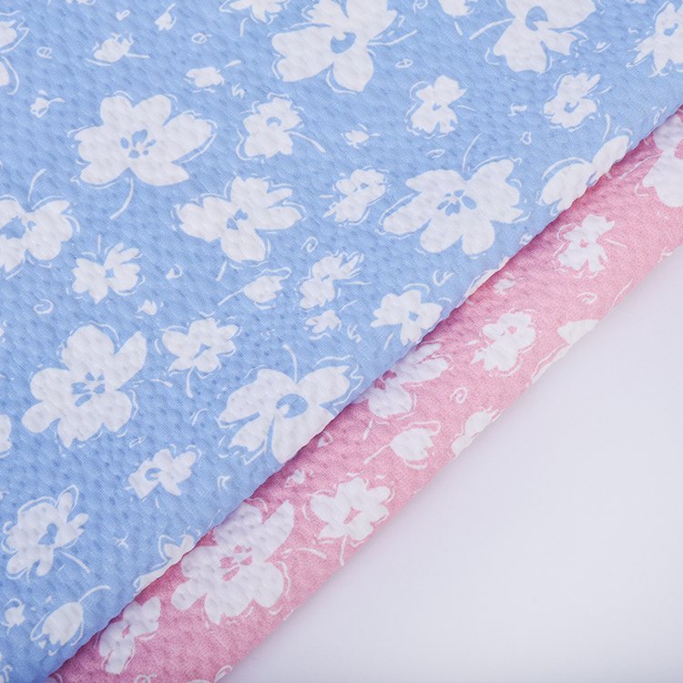 Custom Design Lightweight Soft Breathable Woven Print 100% Polyester Fabrics for Clothing