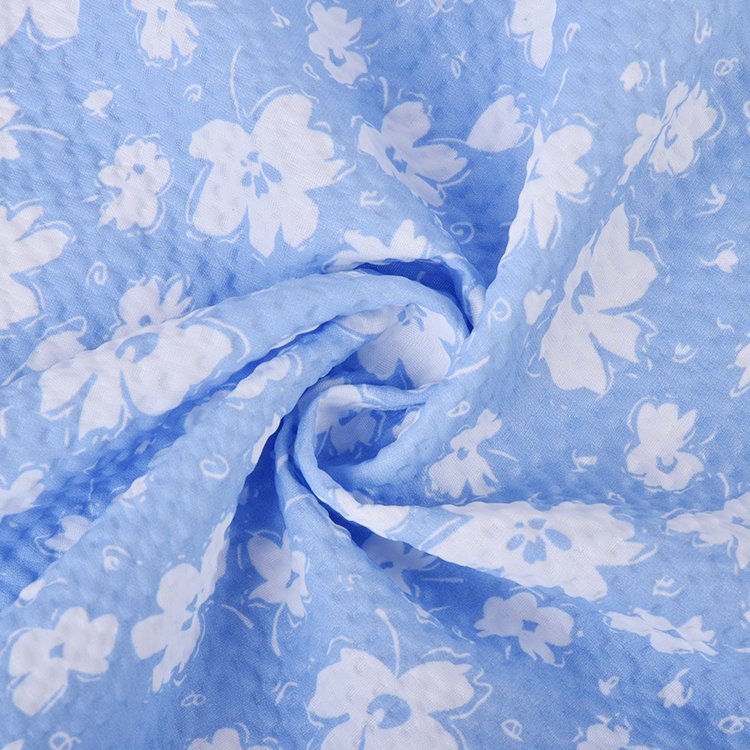 Custom Design Lightweight Soft Breathable Woven Print 100% Polyester Fabrics for Clothing