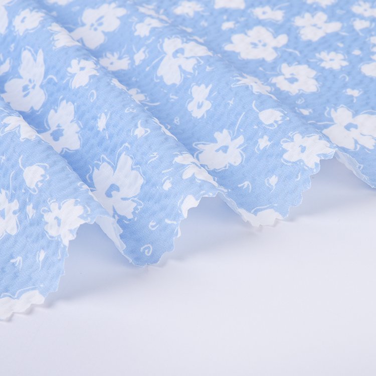 Custom Design Lightweight Soft Breathable Woven Print 100% Polyester Fabrics for Clothing