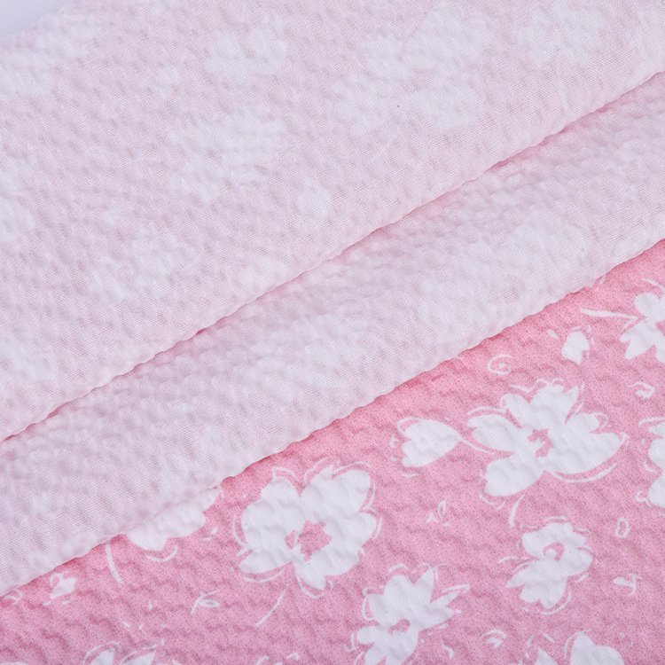 Custom Design Lightweight Soft Breathable Woven Print 100% Polyester Fabrics for Clothing