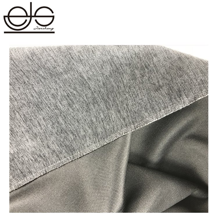 JES 330GSM Upholstery cheap linen look curtain sofa chenille fabric