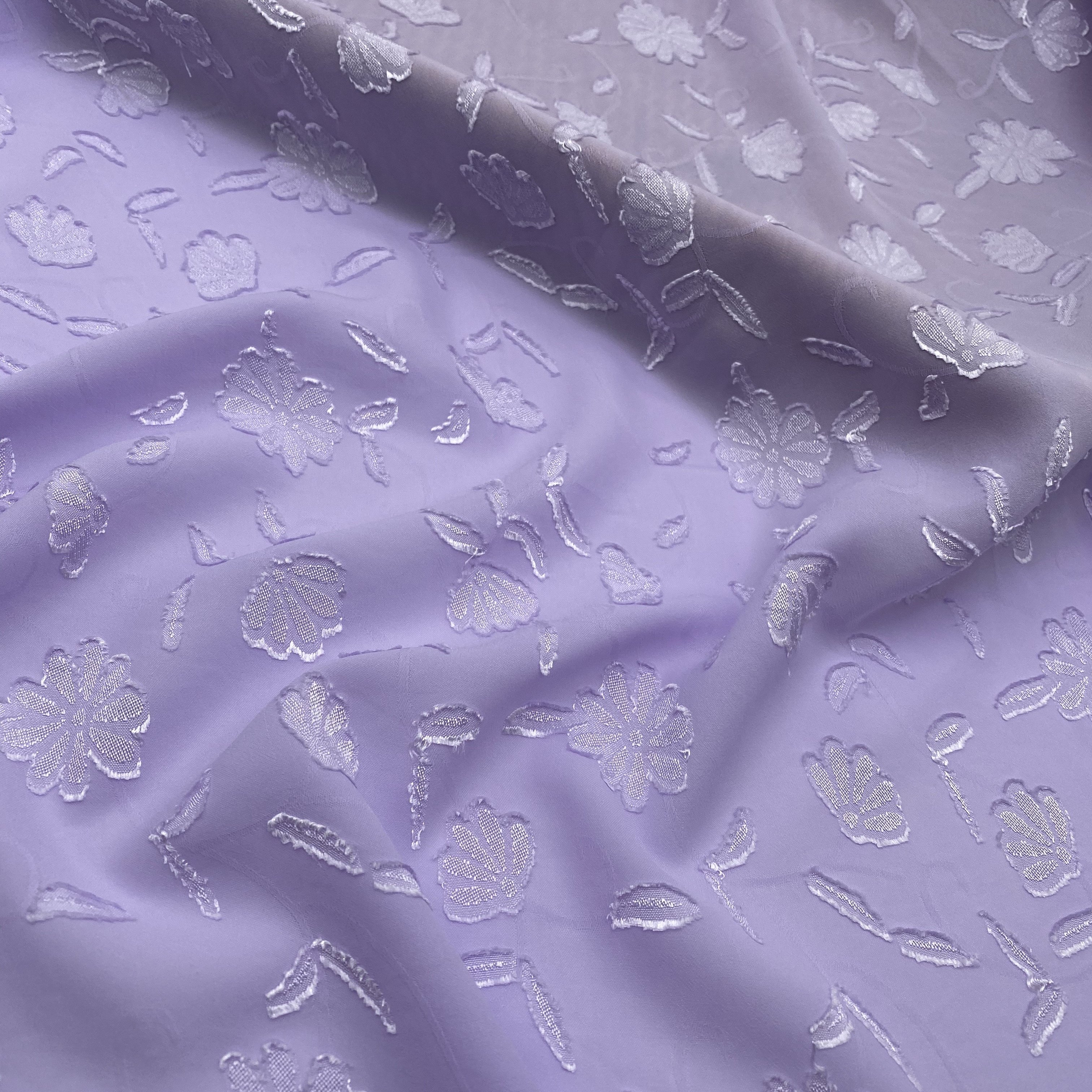 xitong textile suppliers 100% polyester SPH Stretch fabric clipped chiffon wholesale jacquard chiffon for dress