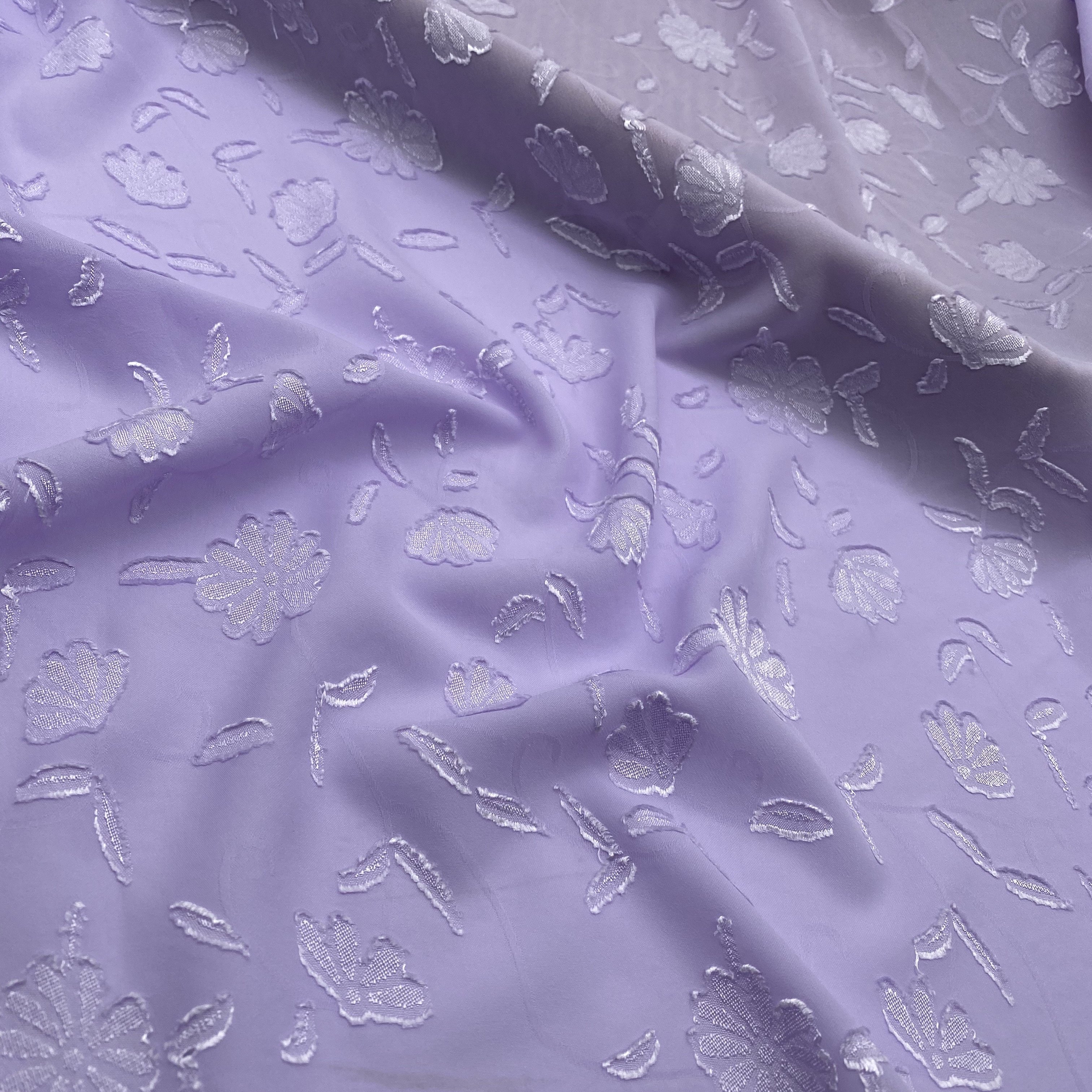 xitong textile suppliers 100% polyester SPH Stretch fabric clipped chiffon wholesale jacquard chiffon for dress