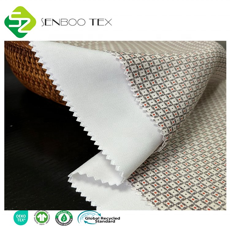 Eco-Friendly Custom Printed 100% Bamboo Fabric Wicking Shirt and Home Textile Features