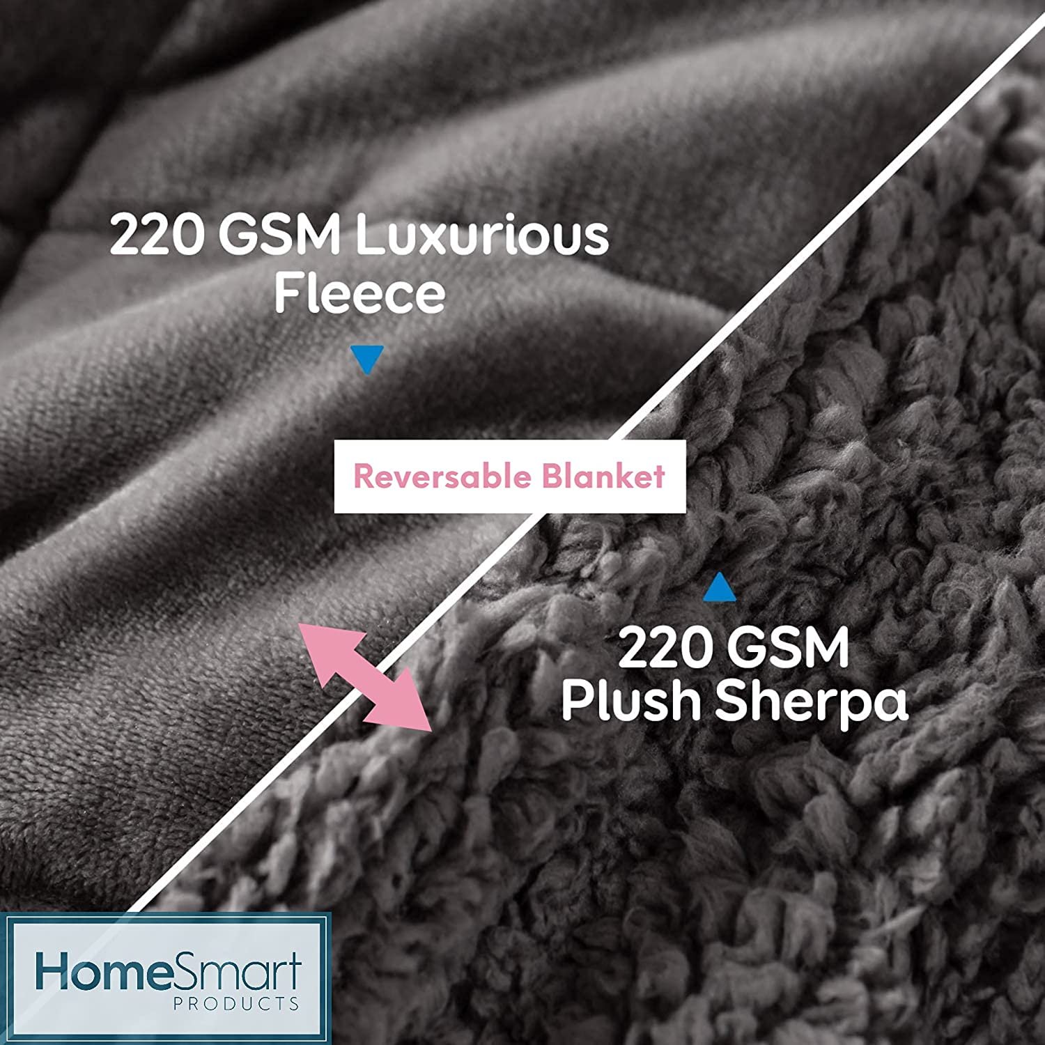 New Arrival Super Soft Fleece Cozy Plush Sherpa Winter Weighted Throw Blanket