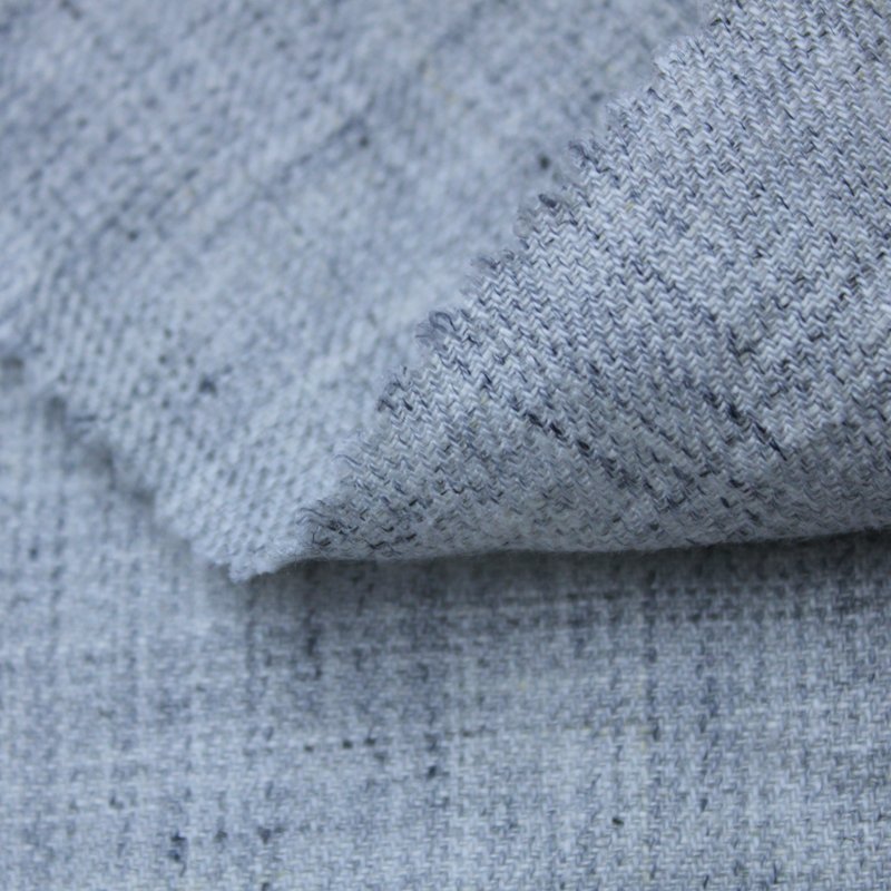 Stock Natural Top Dye Yard Dyed Fabric Pure 100% Linen Yarn Dyed Solid Plain Fabric for Spring Summer Dress and Home Textile