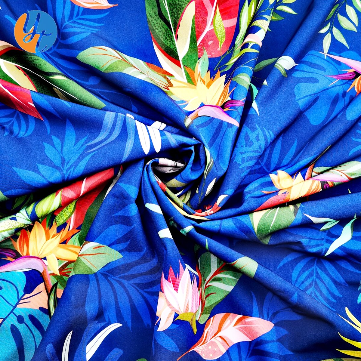 Printed 135Gsm 100D 95 Polyester 5 Spandex Fabric plain printing poly stretch fabric