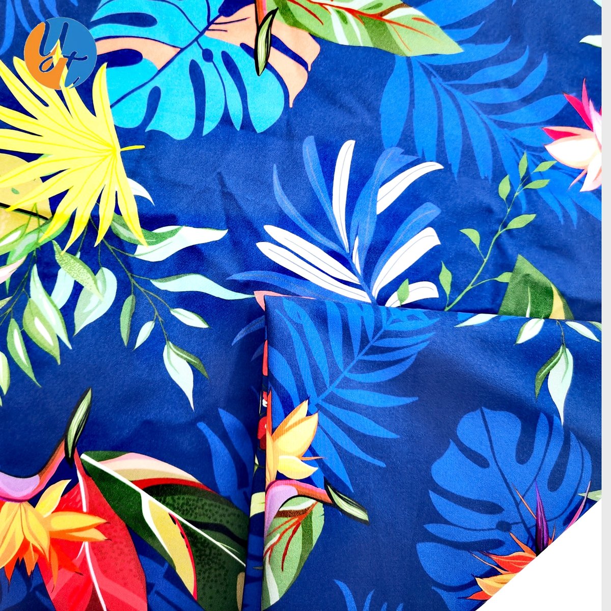 Printed 135Gsm 100D 95 Polyester 5 Spandex Fabric plain printing poly stretch fabric