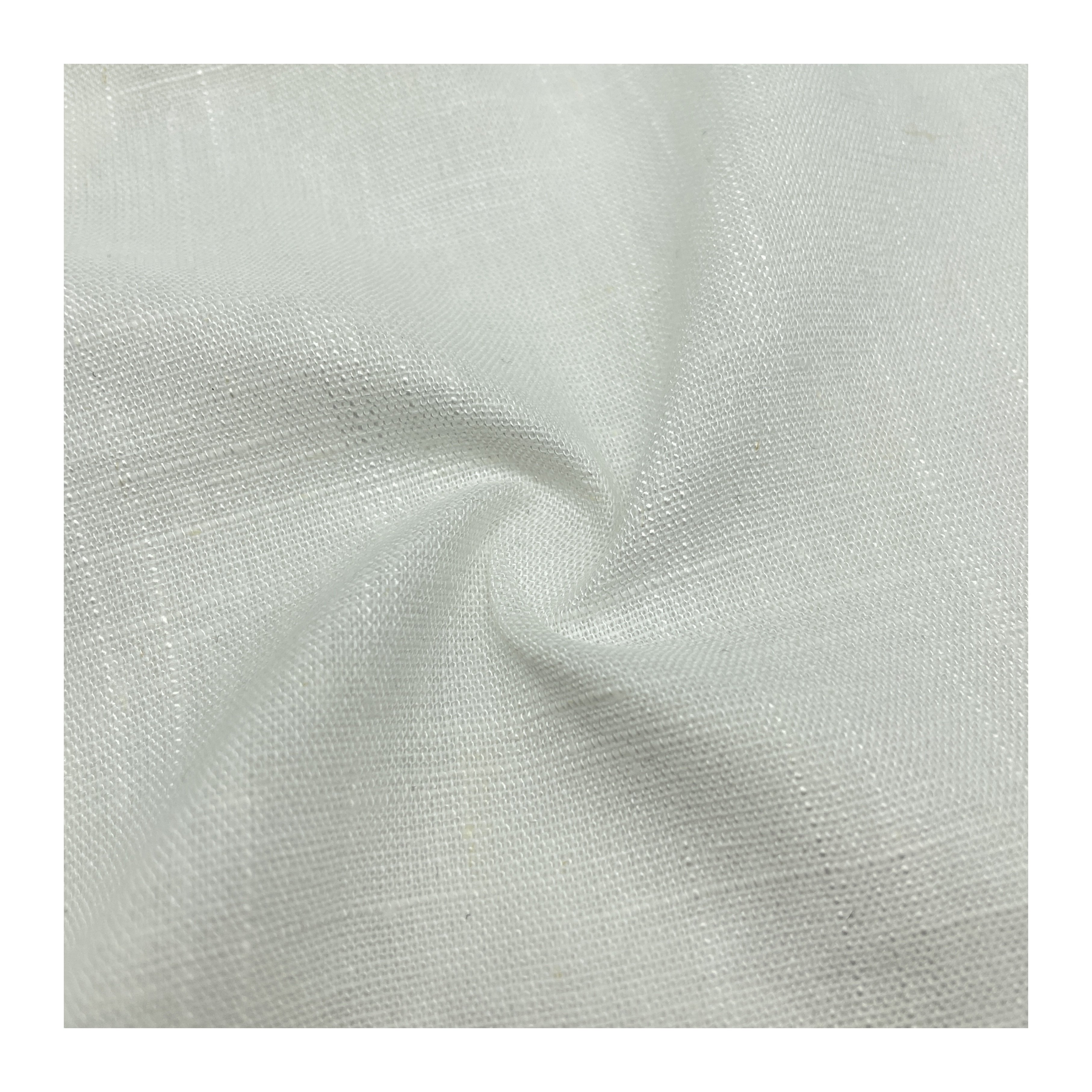 Factory In Stock Woven RAYON LINEN Fabric slub fabric Good price Factory Supplying Plain eco-friendly fabric for clothing