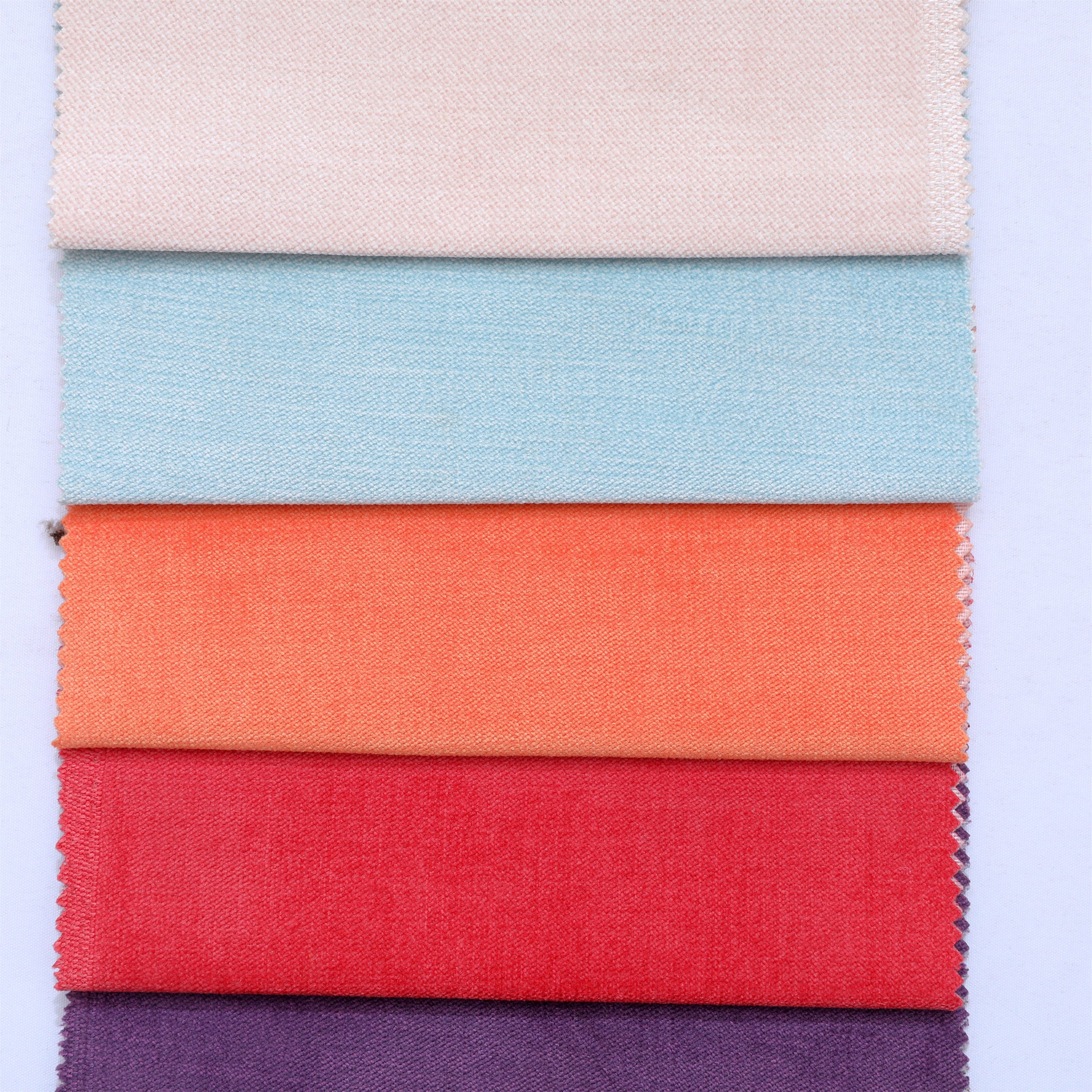 High quality upholstery polyester woven velvet slub sofa fabric cushion cover furniture fabric hometextile