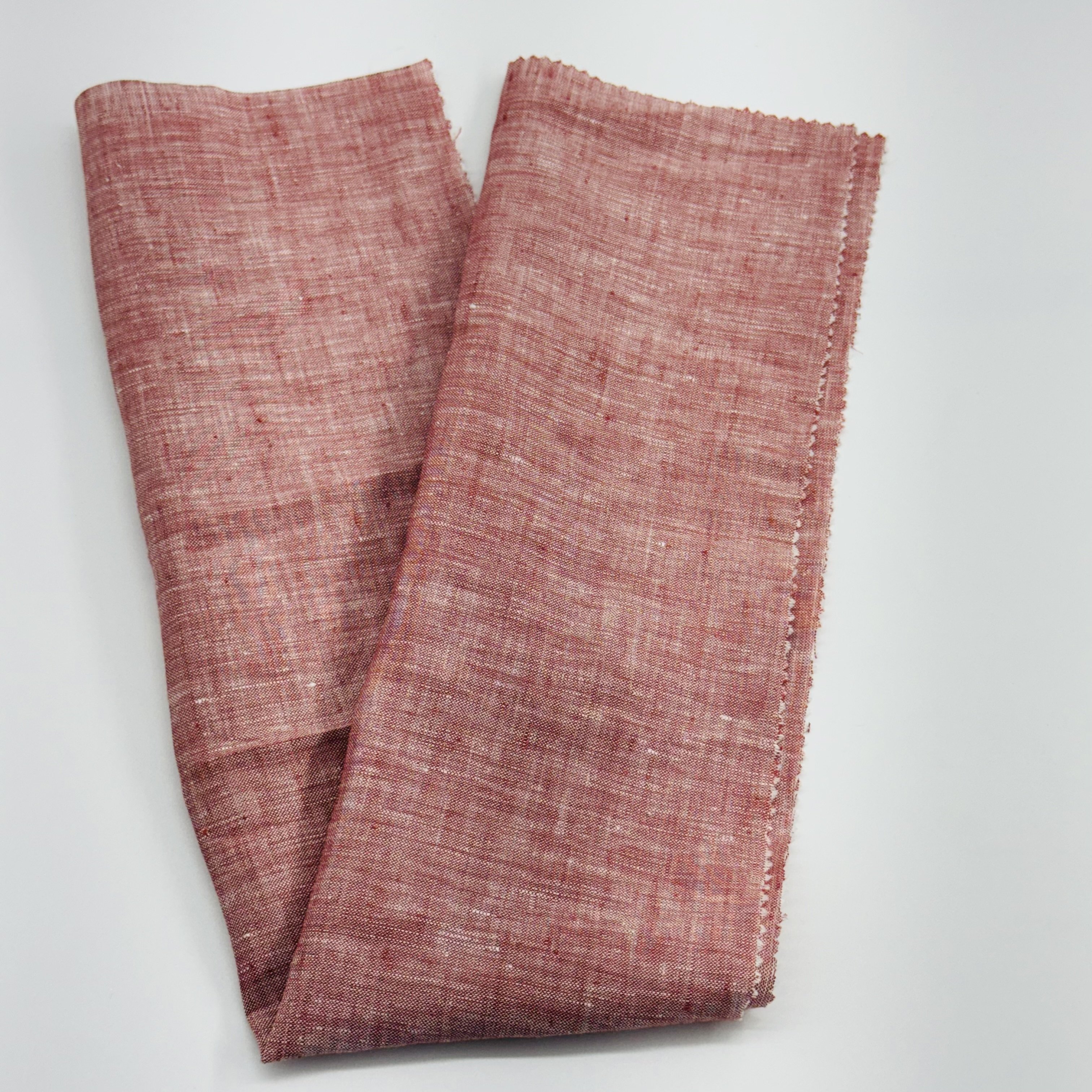 100% Linen Yarn Dyed Chambray Oxford Fabric for Garments Casual Leisure Sofa Use-for Boys and Girls Shirts and Jackets