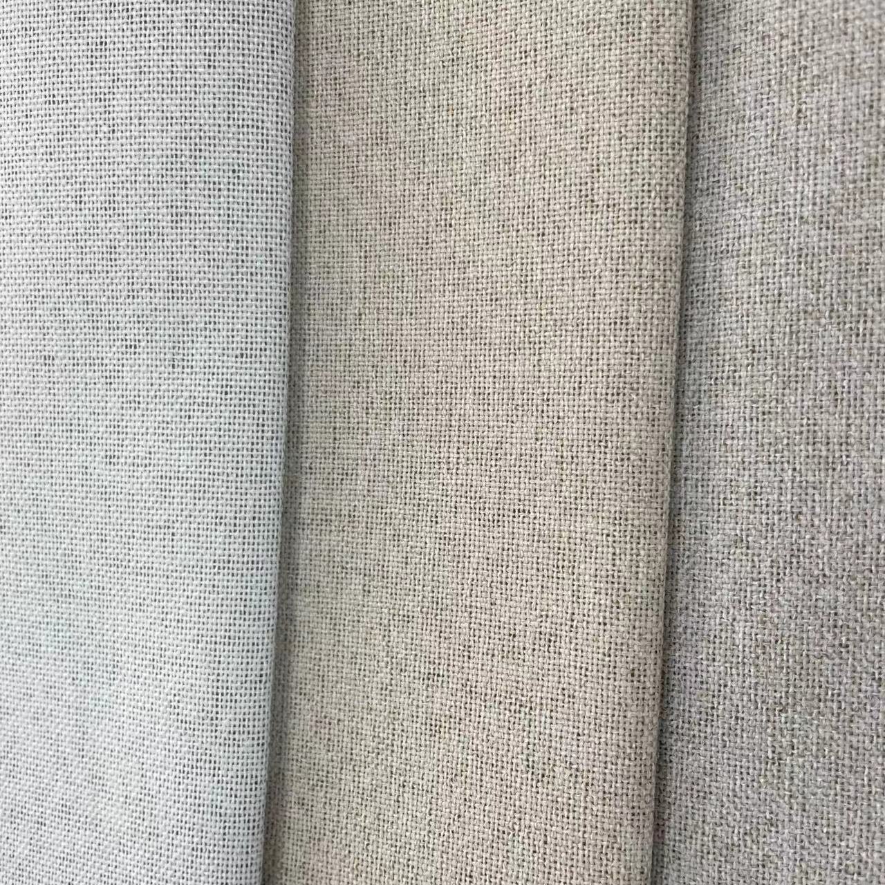 Two Side Same Fabric Blackout Plain Outlook Thermal Insulated 100% Blackout Curtain Fabric