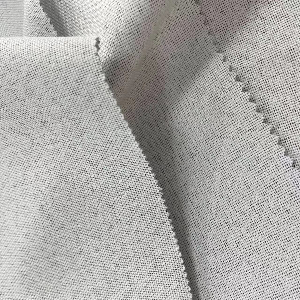 Two Side Same Fabric Blackout Plain Outlook Thermal Insulated 100% Blackout Curtain Fabric