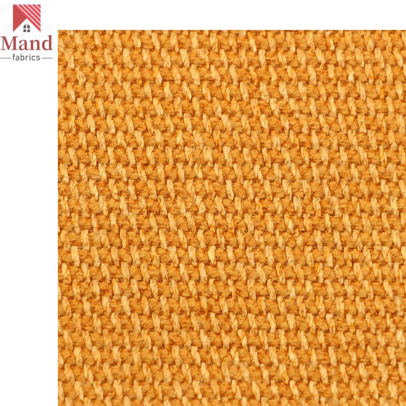 Mand textile wholesale good quality lazy boy polyester dobby pattern burlap style curtain cushion sofa fabric in stock