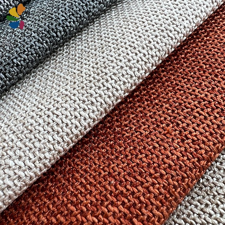 100% polyester linen decorative fabric sofa cushion cover fabric