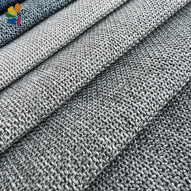 100% polyester linen decorative fabric sofa cushion cover fabric