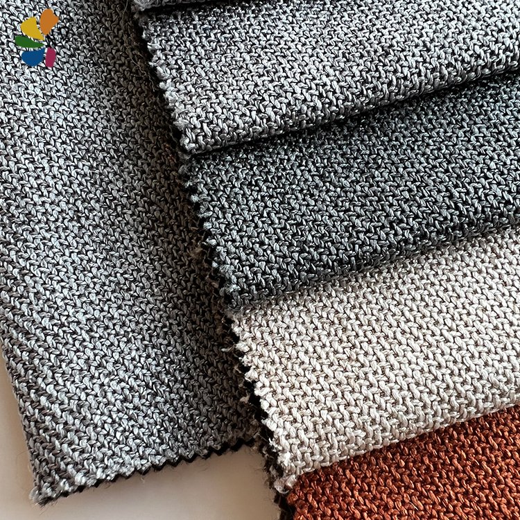 100% polyester linen decorative fabric sofa cushion cover fabric