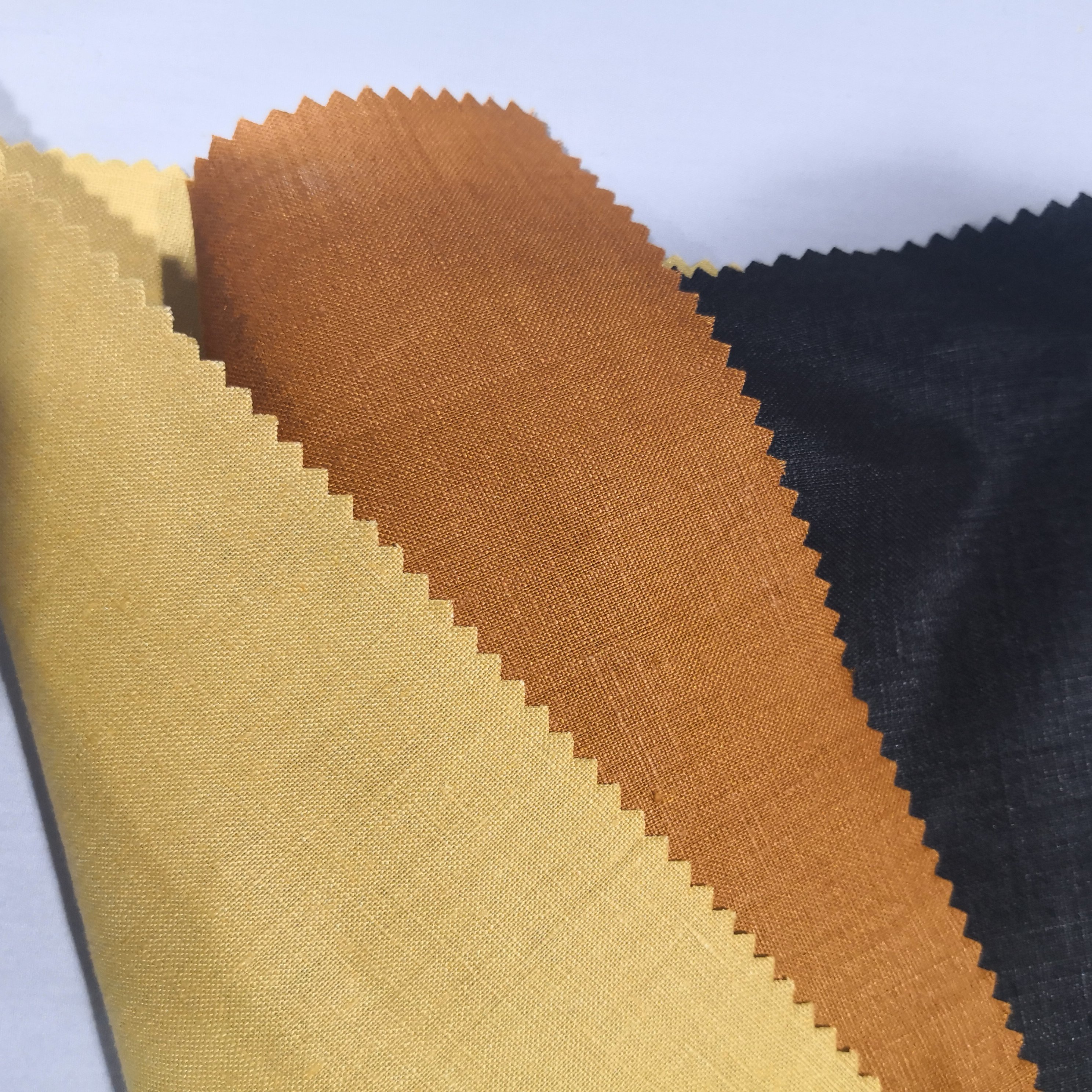 100%Linen fabric for shirt high quality53/54" shirting fabric