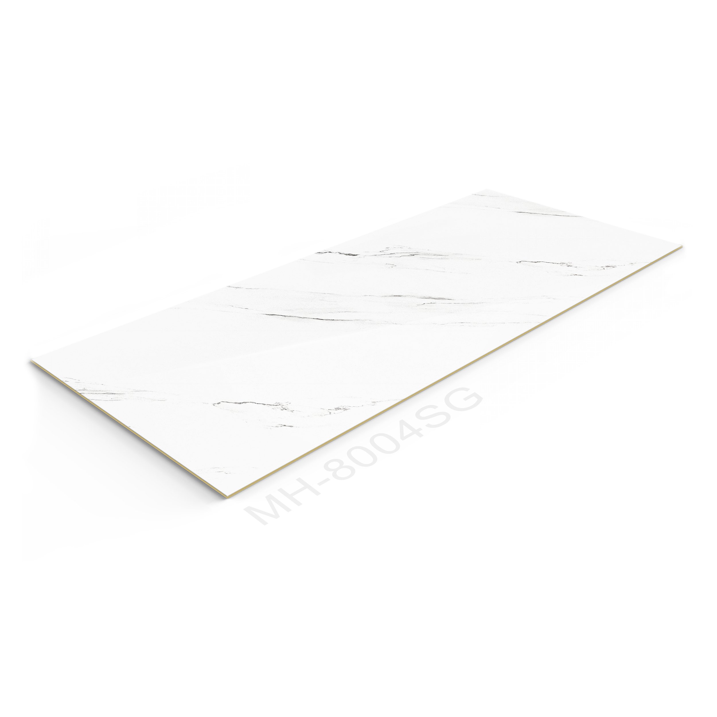 luxury continuous marble grain Interior veneer WPC Background wall panel solid slab Bamboo fiber background board