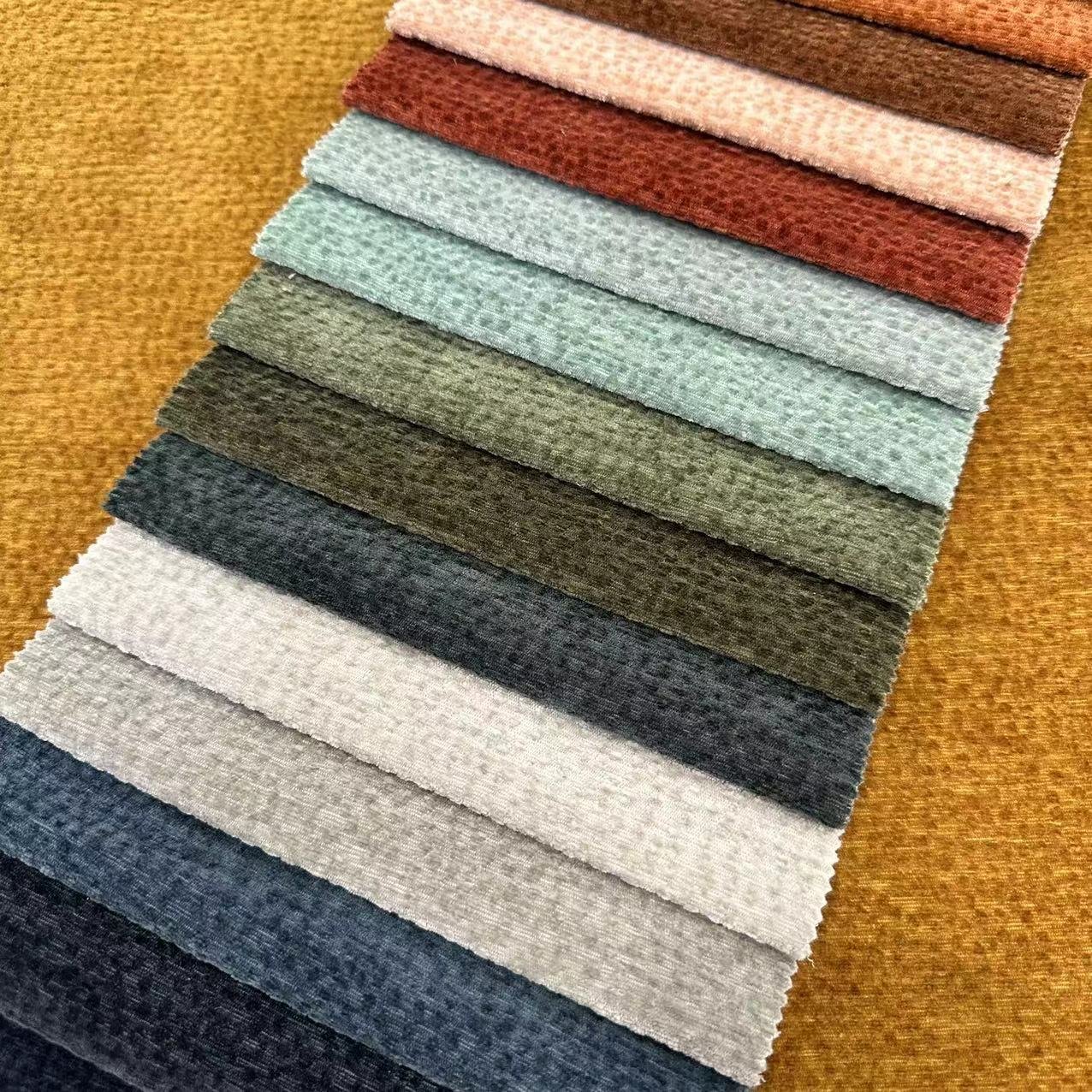 JL24863- polyester home textile sofa fabric for plain Comfortable Warm Upholstery Pillow linen curtain fabrics For Home