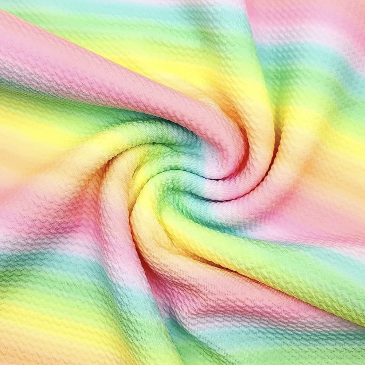 Fashion Custom Design Polyester Spandex Printed Liverpool Knit Bullet Fabric For Bows