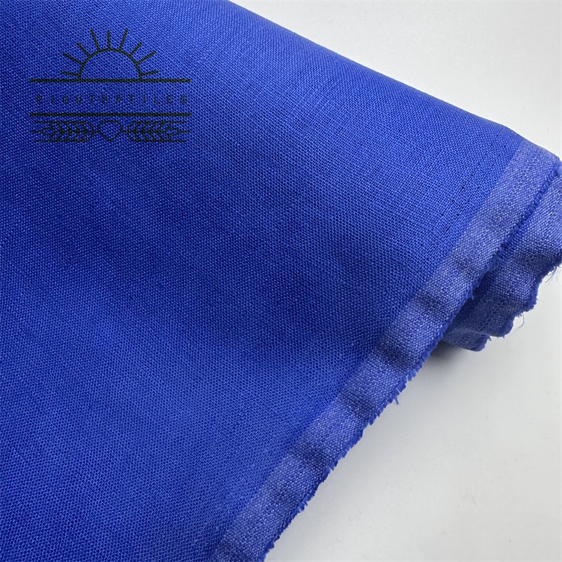 RIGU Textiles Organic French Plain White Clothing Material Washed Soft Ready Wholesale Pure 100 Linen Fabric