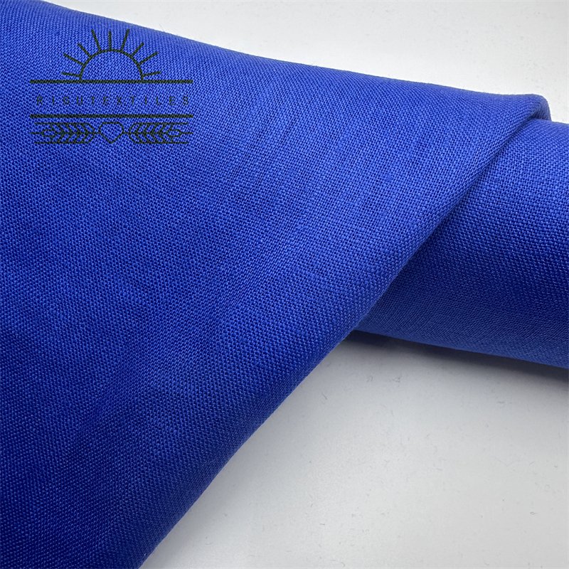 RIGU Textiles Organic French Plain White Clothing Material Washed Soft Ready Wholesale Pure 100 Linen Fabric