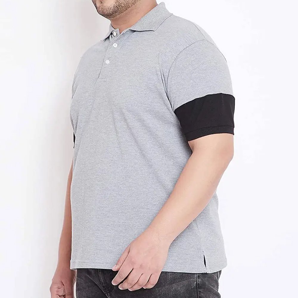 100% Cotton Summer Breathable Polo T-Shirt for Men Plus Size Plain Polo Shirts Comfortable & Stylish