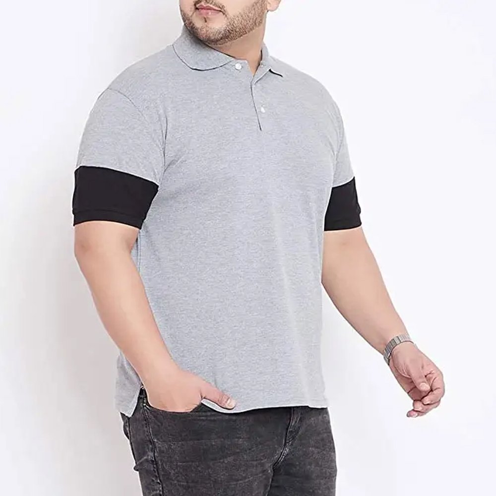 100% Cotton Summer Breathable Polo T-Shirt for Men Plus Size Plain Polo Shirts Comfortable & Stylish