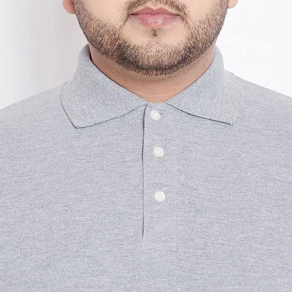 100% Cotton Summer Breathable Polo T-Shirt for Men Plus Size Plain Polo Shirts Comfortable & Stylish